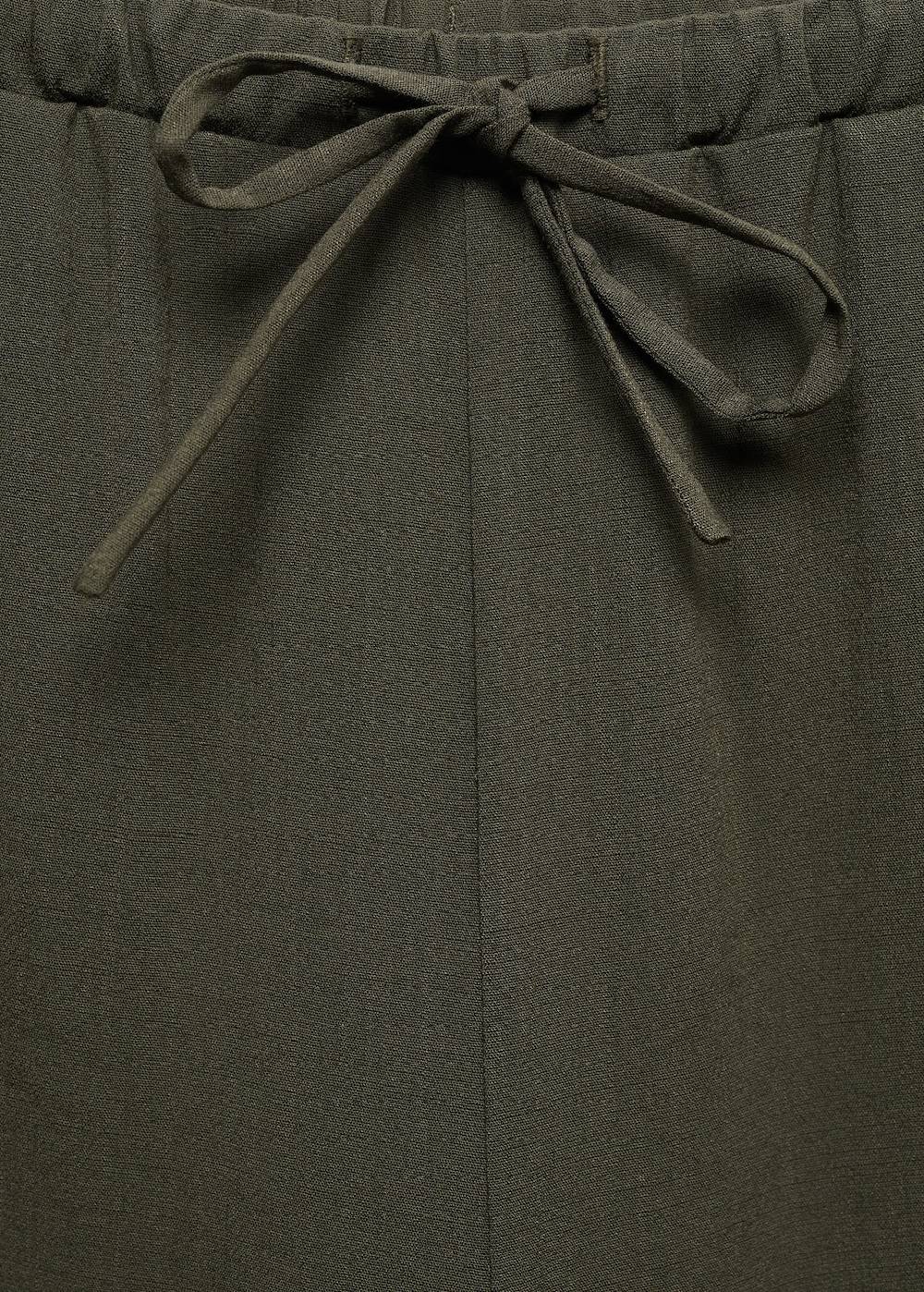 Mango Gerade Hose mit Stretchbund Bis zu 60% Rabatt