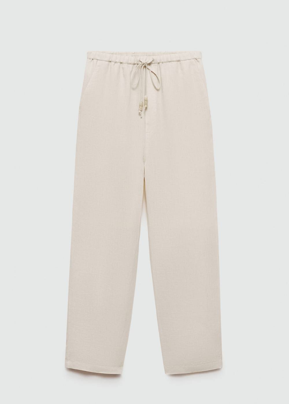 Mango Jogger Pants aus 100 % Leinen Sonderangebot der Fabrik
