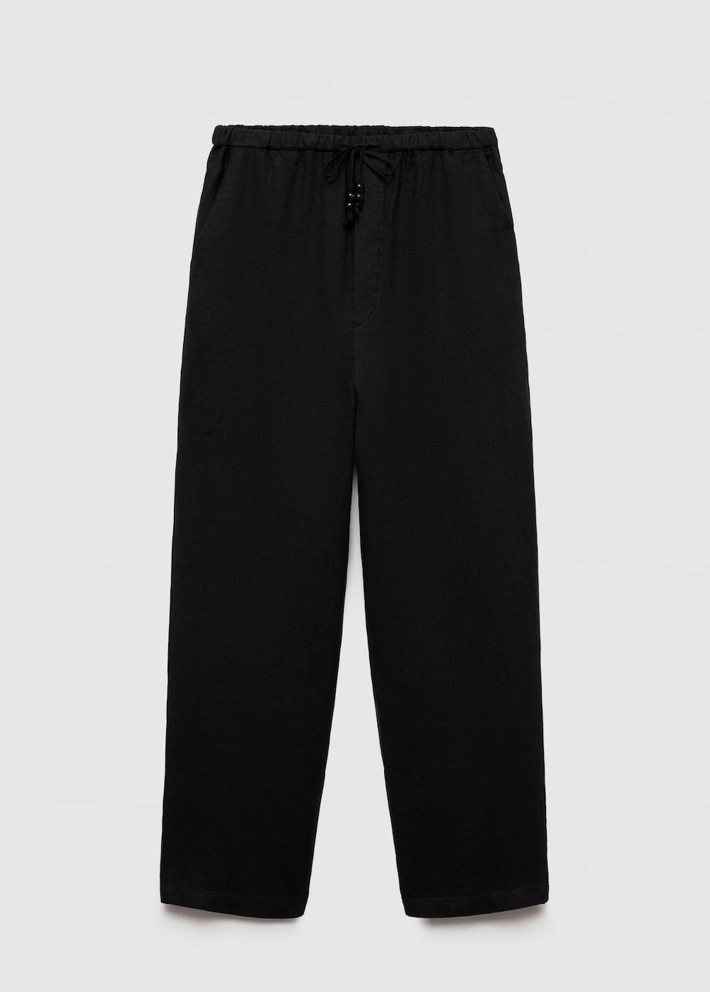 Mango Jogger Pants aus 100 % Leinen Kostenloser Versand international