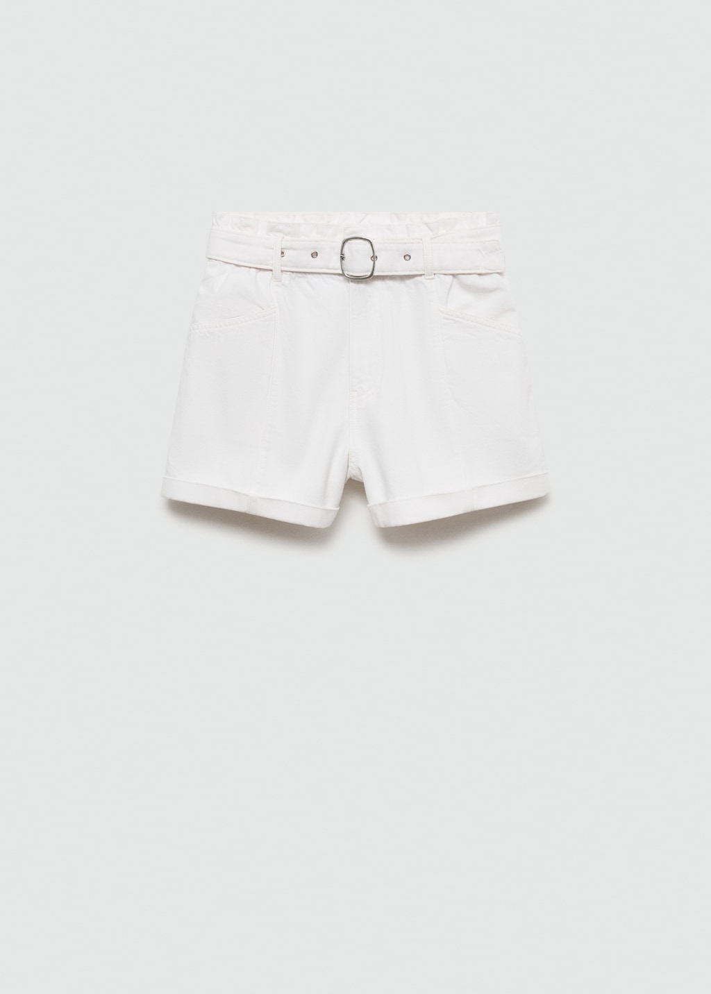 Mango Jeans-Shorts mit Gürtel Begrenzt auf 3 Tage
