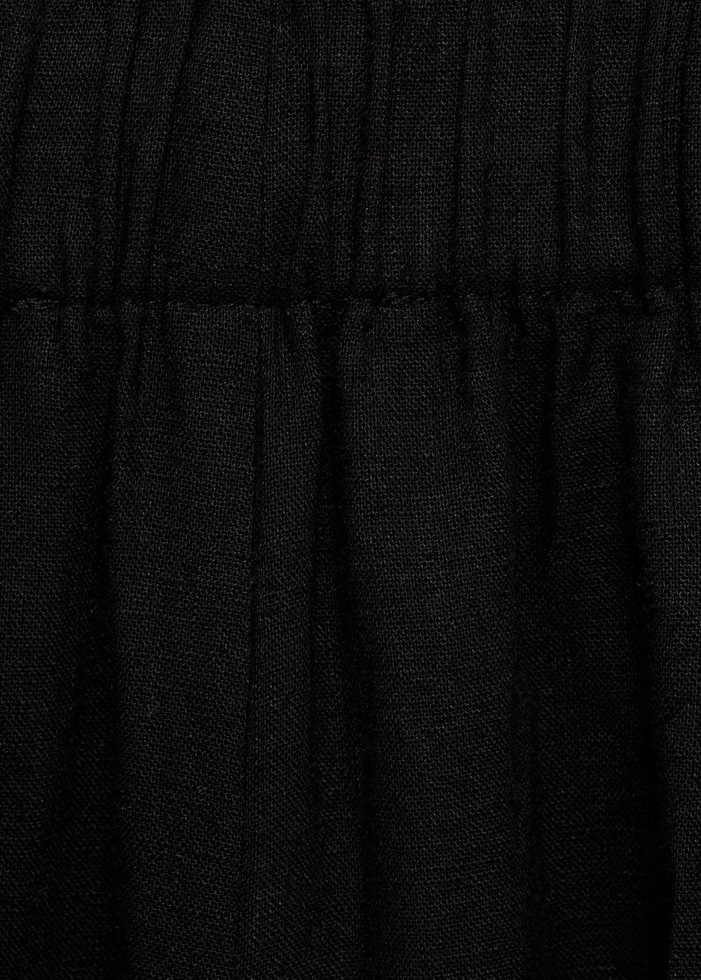 Mango Wideleg-Leinenhose Speichern exportieren
