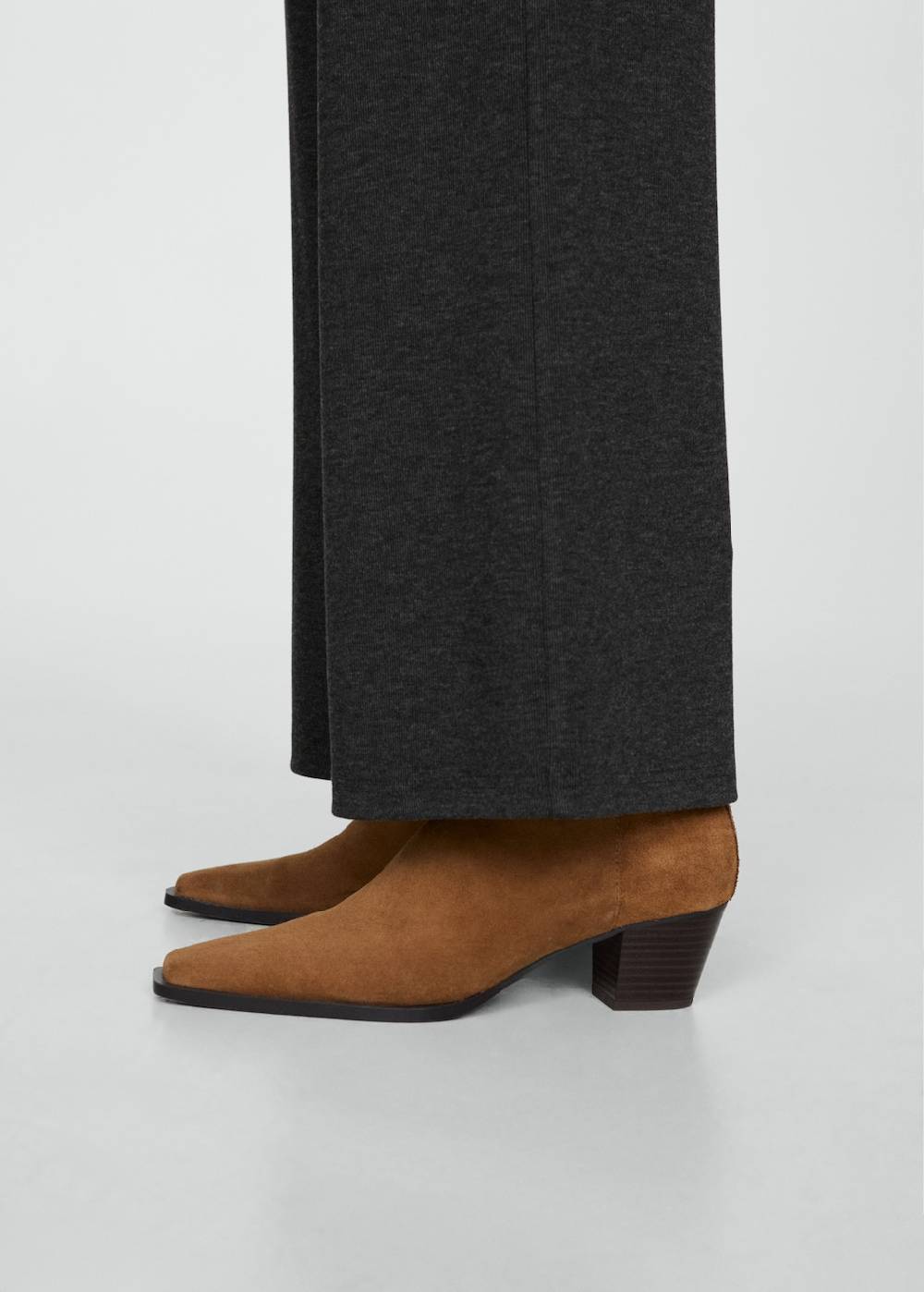 Mango Wideleg-Strickhose Black Friday Preise
