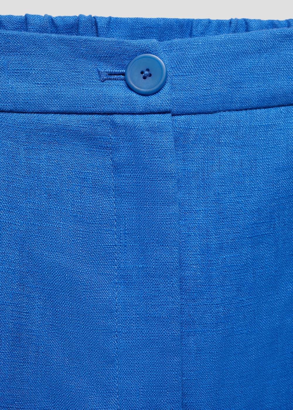 Mango Gerade Hose aus 100 % Leinen Verkauf