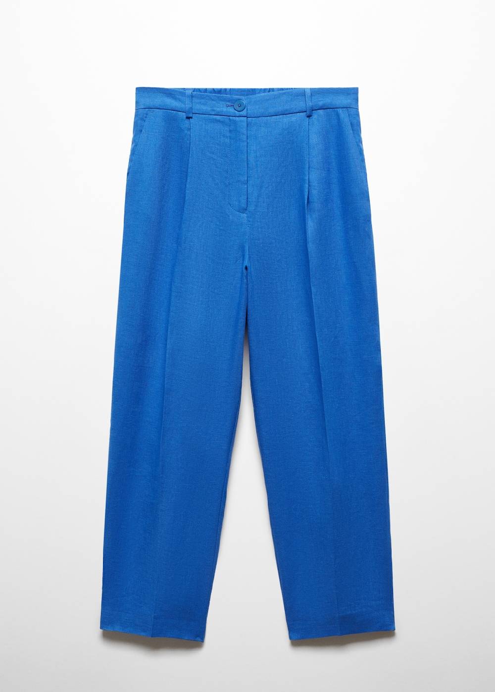 Mango Gerade Hose aus 100 % Leinen Verkauf