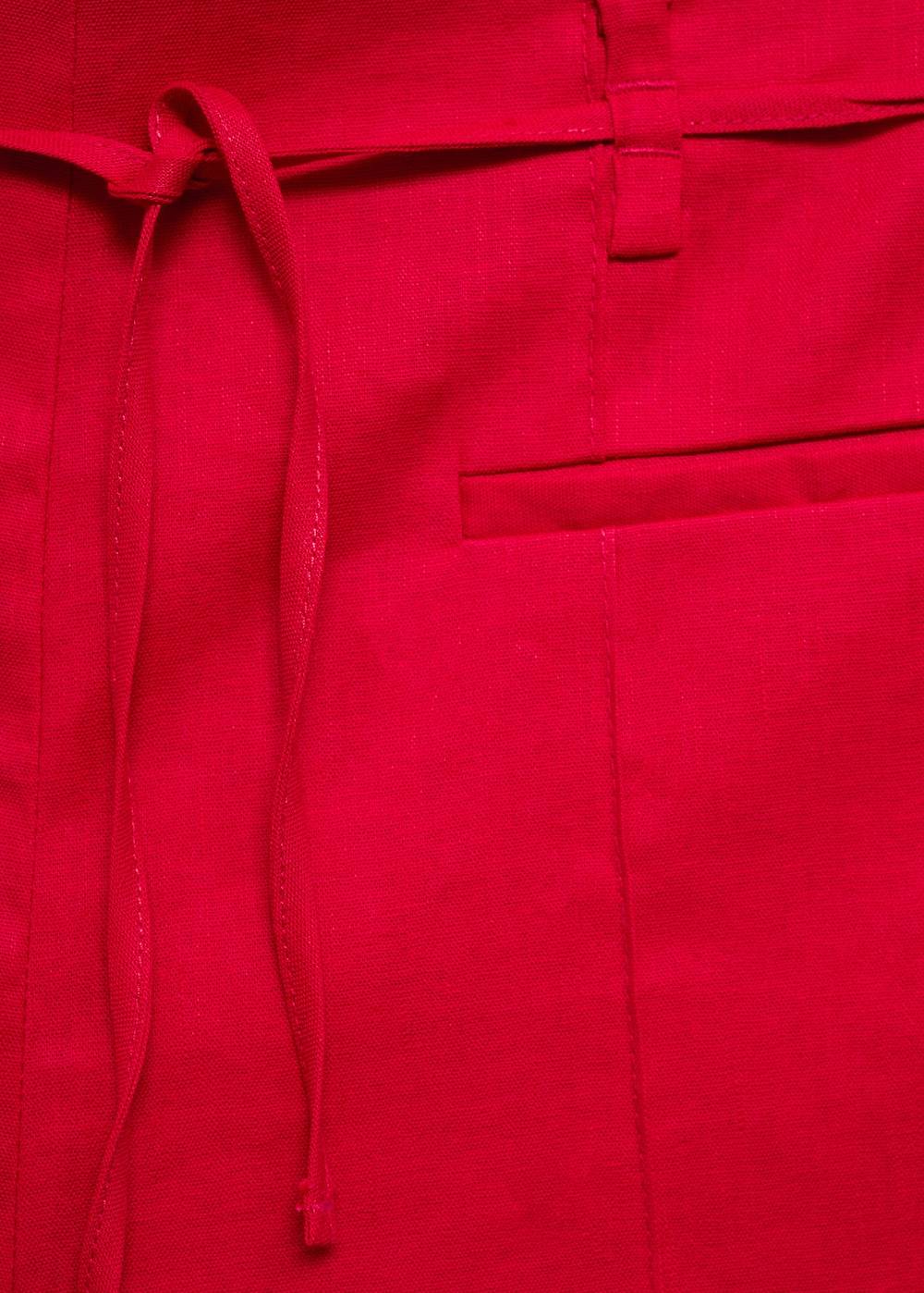 Mango Leinenshorts mit Schleife Günstiger Verkauf