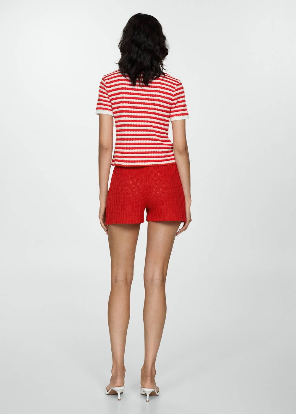Mango Gerade Strickshorts Online Shopping