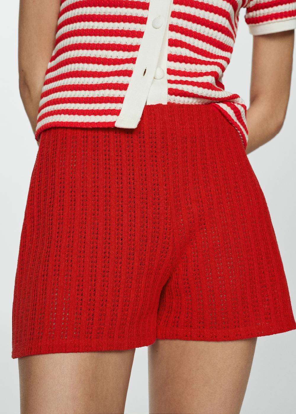 Mango Gerade Strickshorts Online Shopping
