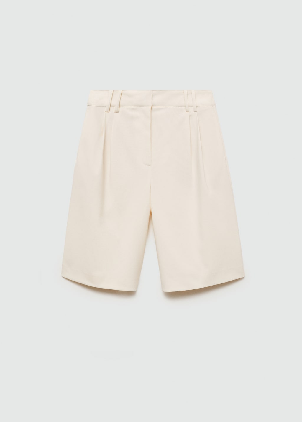 Mango Gerade Bermudashorts mit hohem Bund Osterangebot