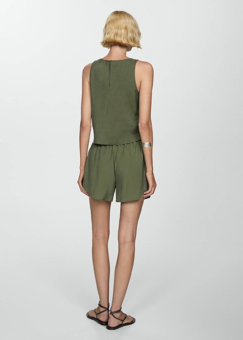 Mango Modal-Shorts mit Schleife Vatertagsangebot