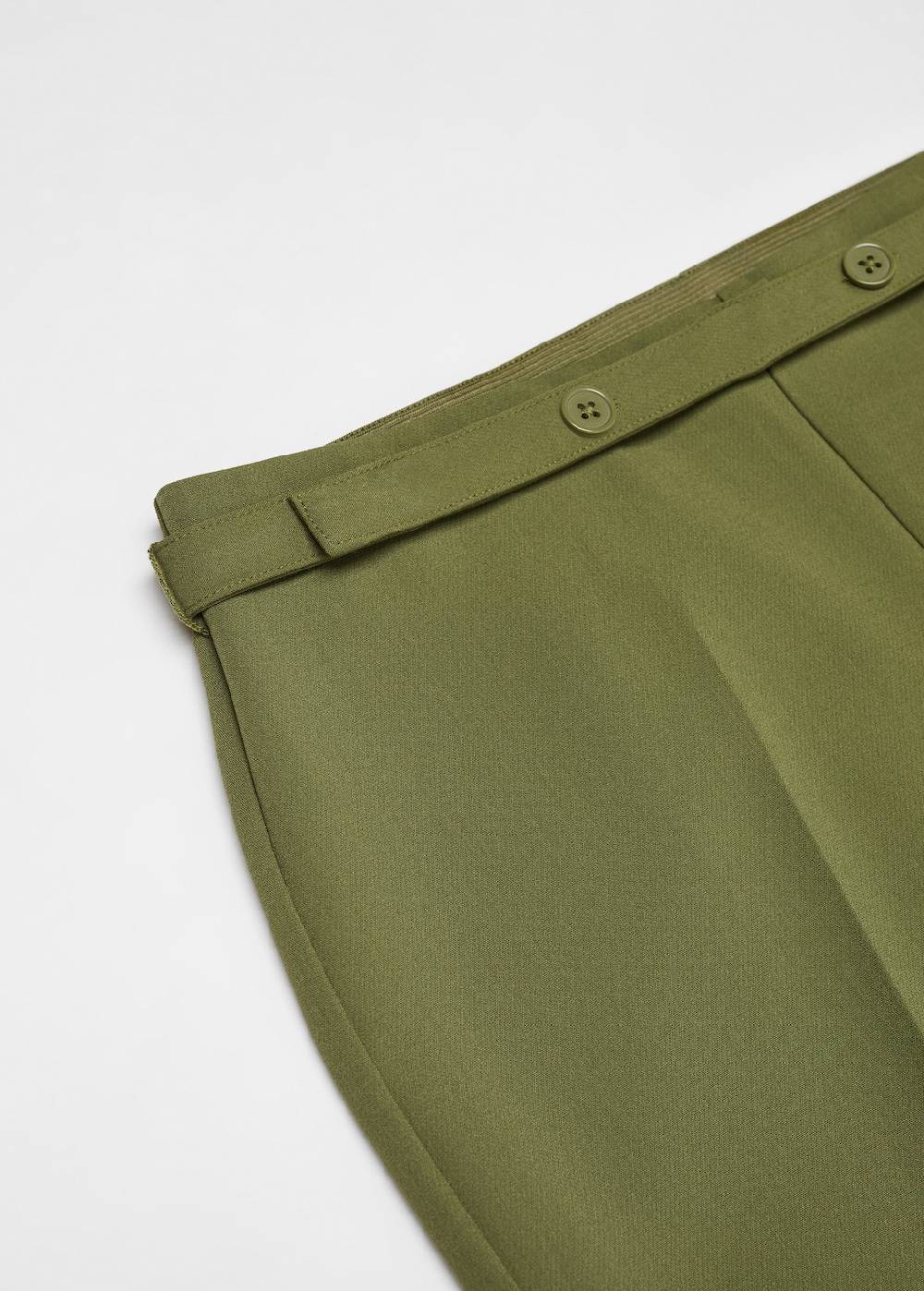 Mango Gerade Hose mit Gürtel Jubiläumsangebot