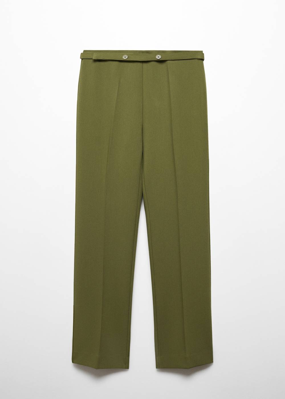 Mango Gerade Hose mit Gürtel Jubiläumsangebot