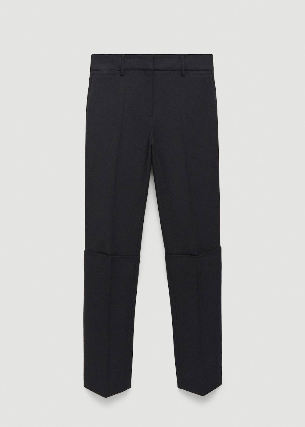 Mango Gerade Bundfaltenhose Top Angebot