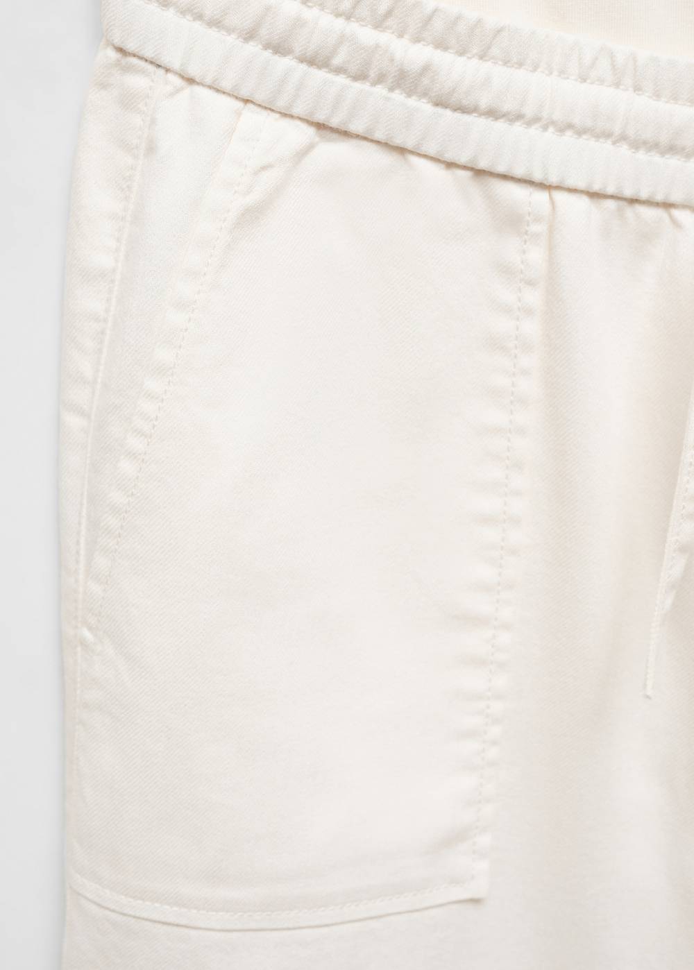 Mango Baumwollhose mit verstellbarer Kordel Neuheiten