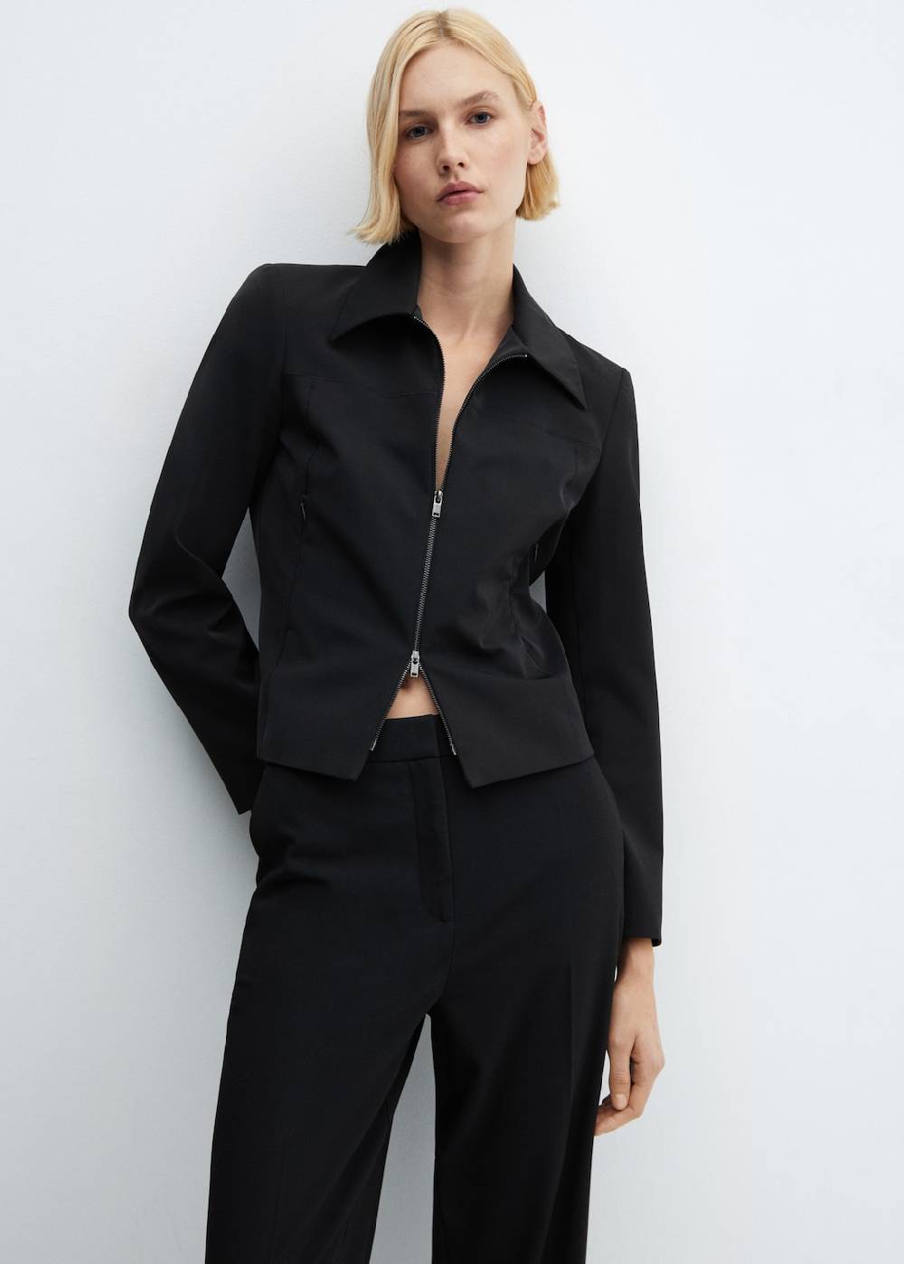 Mango Wideleg-Hose mit niedrigem Bund Bestseller