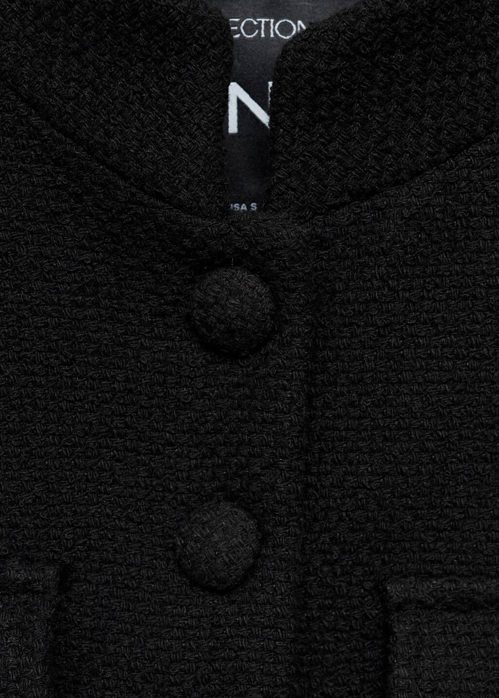 Mango Tweed-Jacke mit Taschen Sonderangebote
