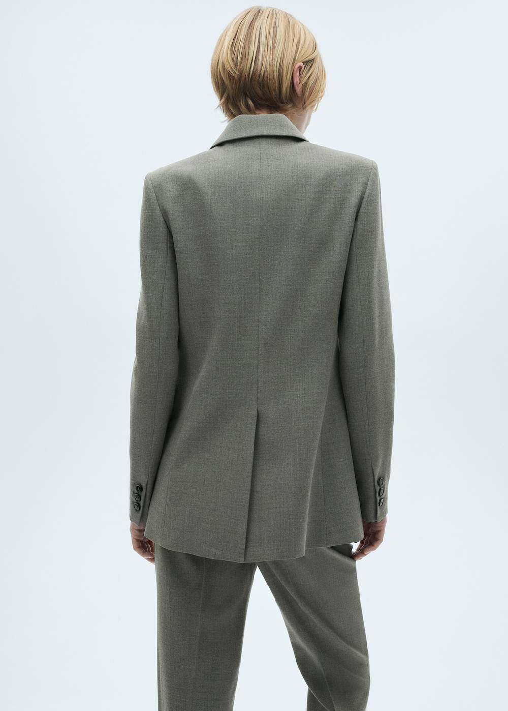 Mango Anzugblazer in Wickeloptik Riesige Ersparnisse