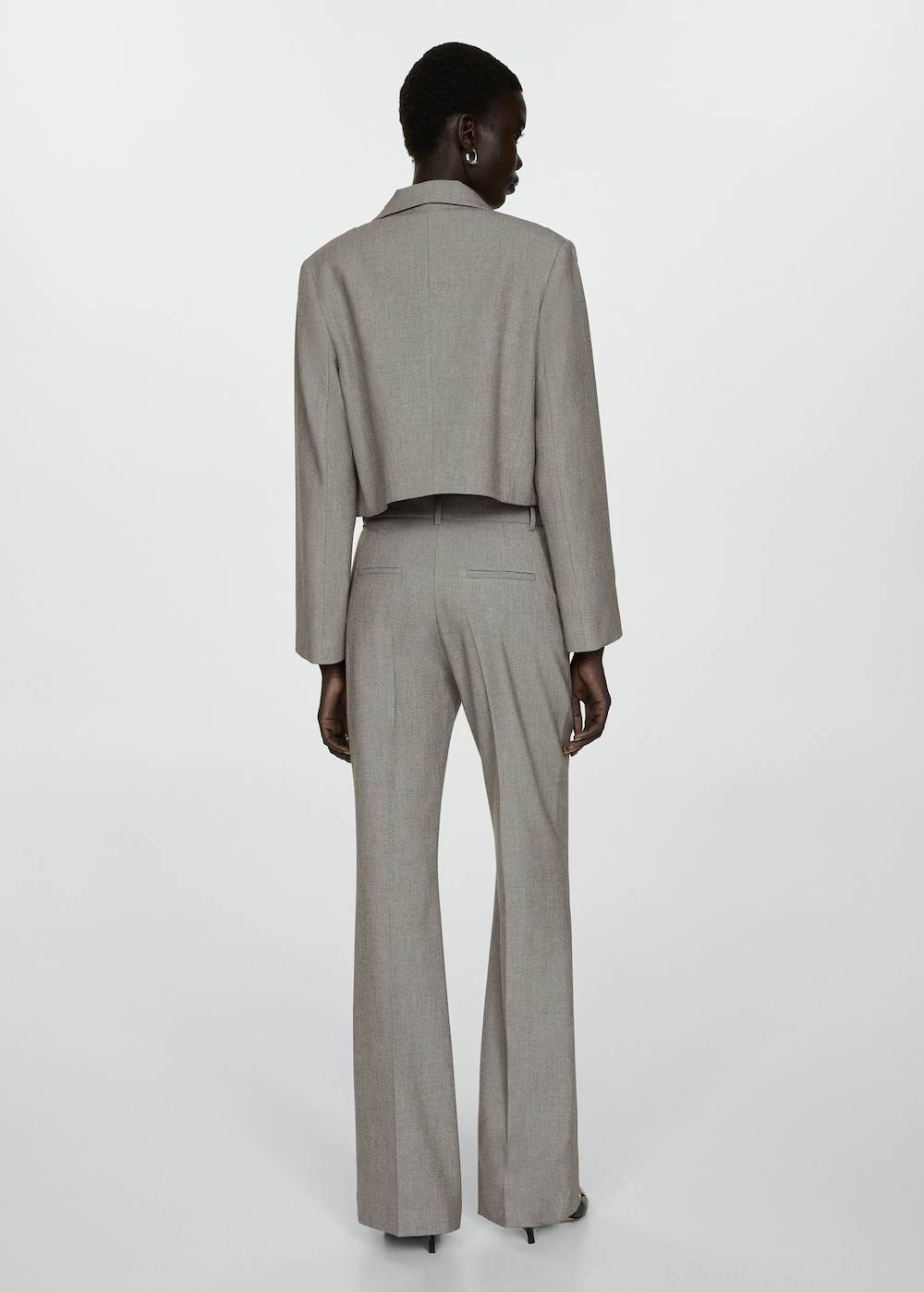 Mango Crop-Jacke mit Taschen Bis zu 50% Rabatt