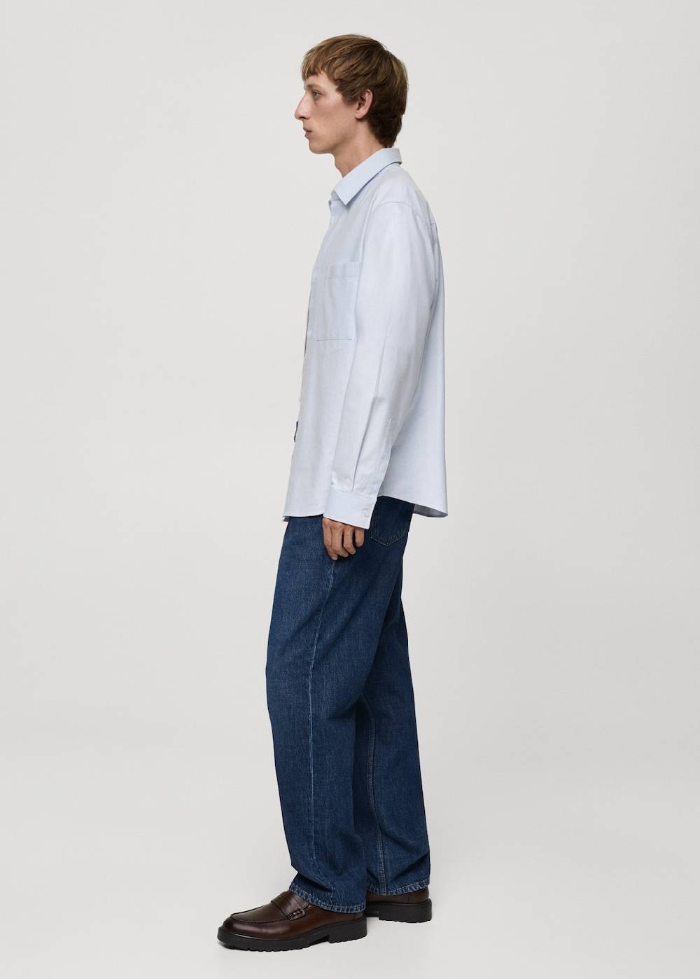 Mango Regular Fit-Hemd aus Oxfordgewebe Outlet