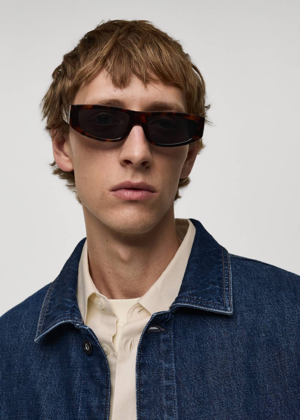 Mango Jeans-Overshirt mit Taschen Hotsell