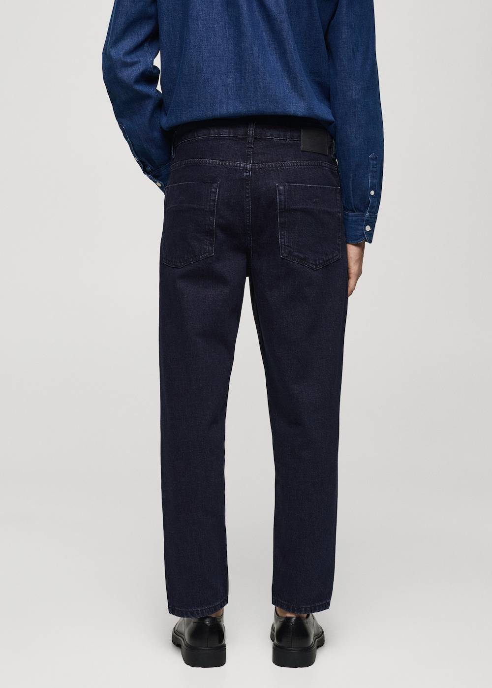 Mango Relaxed Fit-Jeans mit dunkler Waschung Günstiger Verkauf