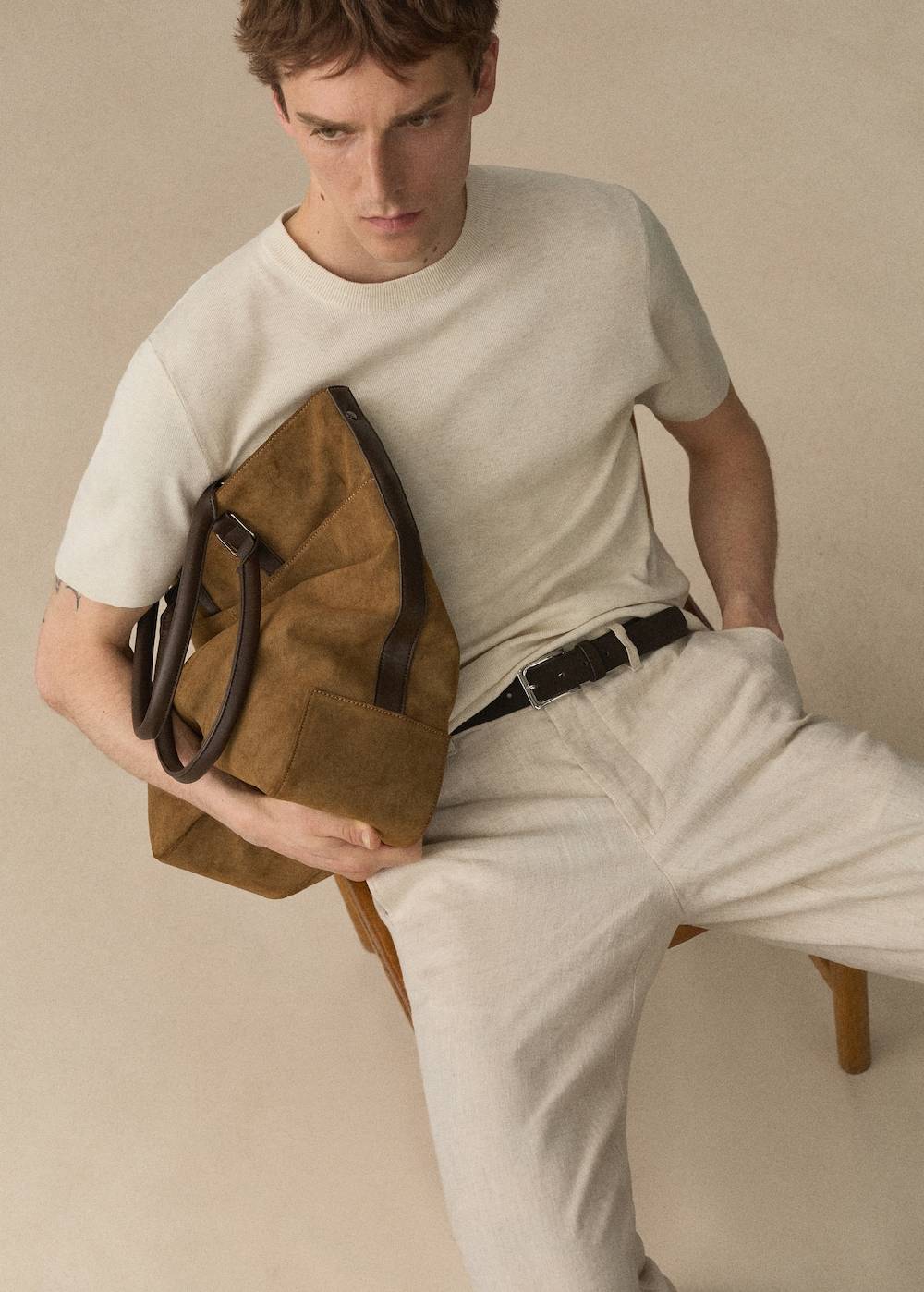 Mango Slim Fit-Hose aus 100 % Leinen Fabrik Onlineshop