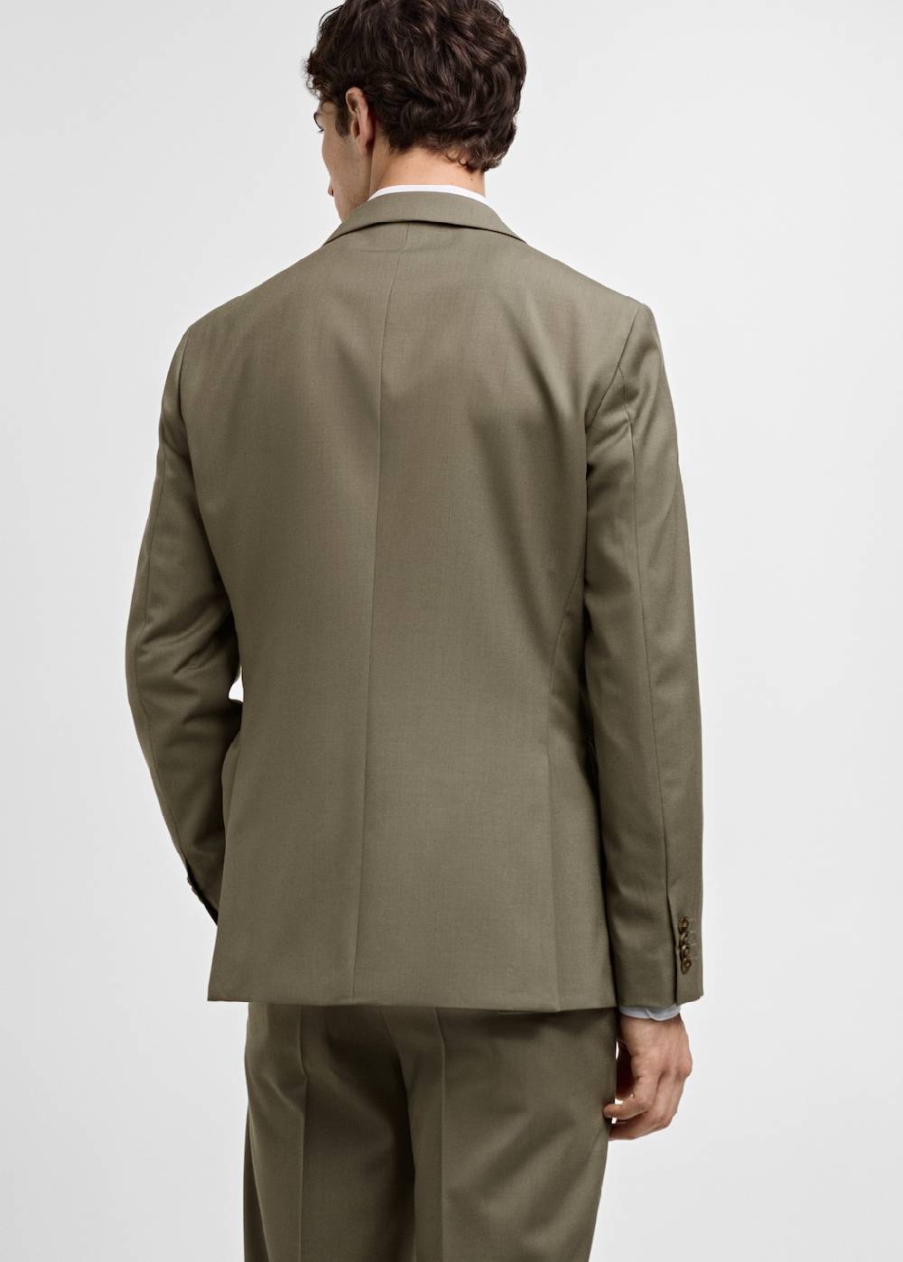 Mango Slim-Fit-Sakko aus 100 % Schurwolle Günstig kaufen