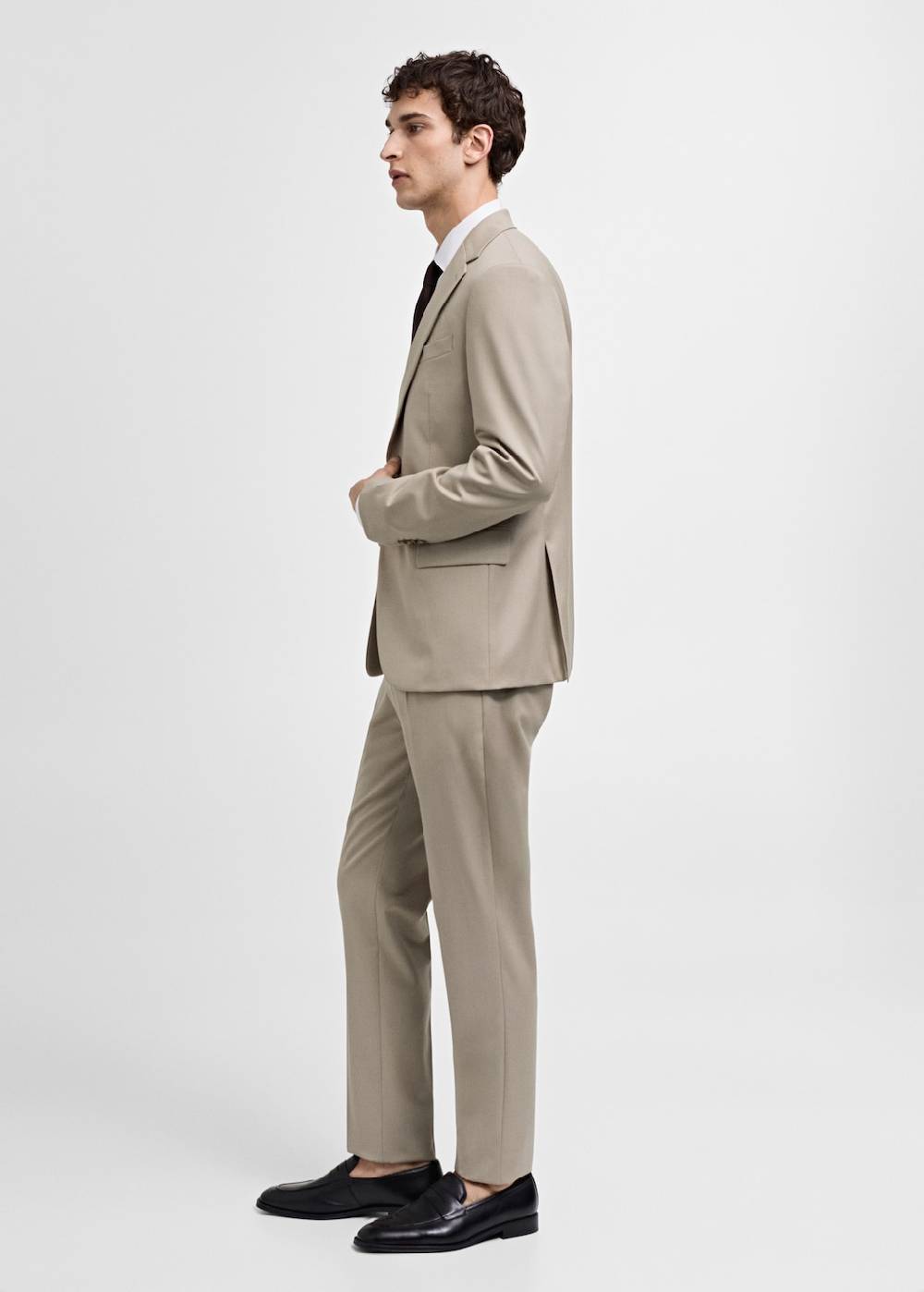 Mango Slim-Fit-Sakko aus 100 % Schurwolle Versandkostenfrei