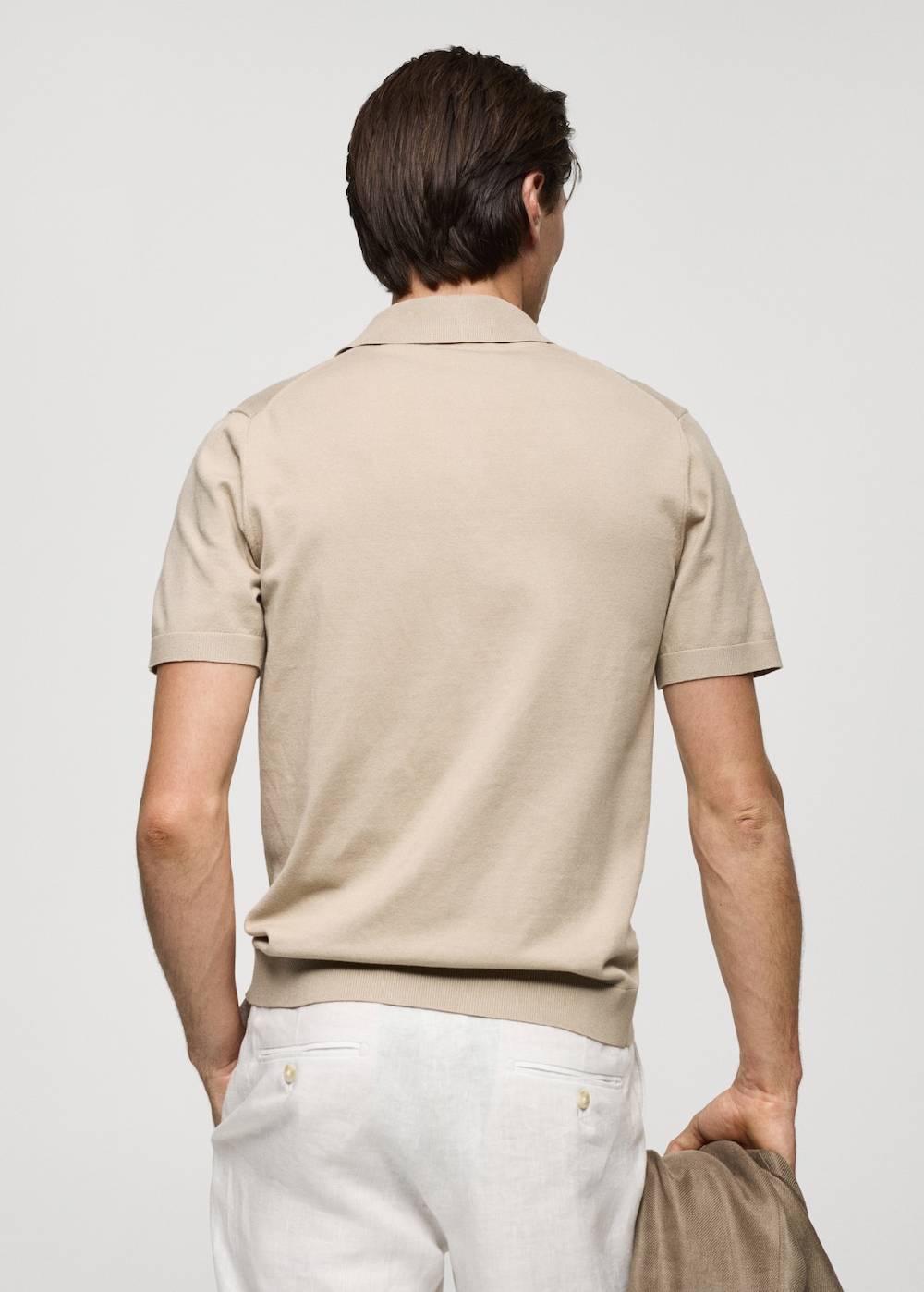 Mango Feinstrick-Poloshirt Weihnachtsangebot