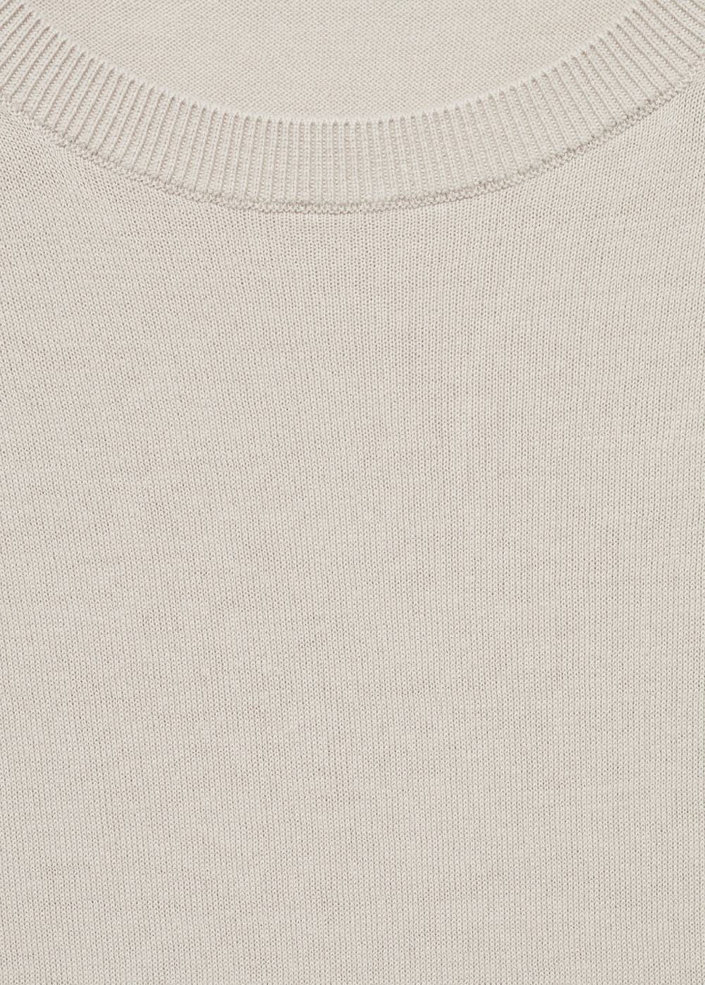 Mango Strick-T-Shirt aus 100 % Baumwolle Muttertagsangebot