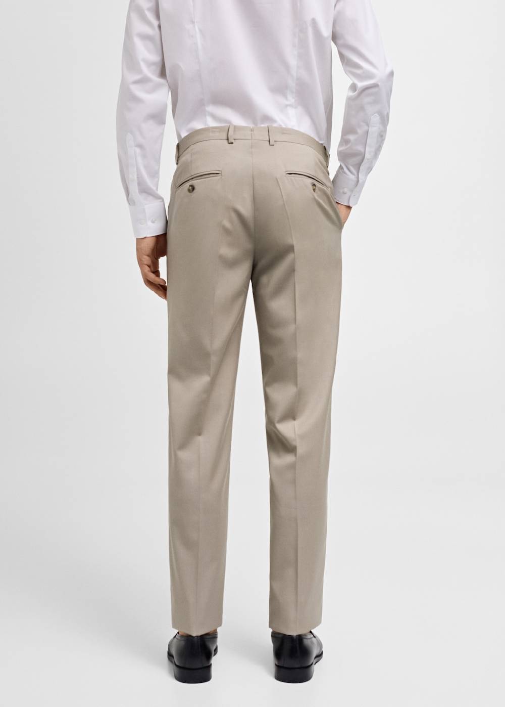 Mango Slim-Fit-Anzughose aus 100 % Schurwolle Online Outlet