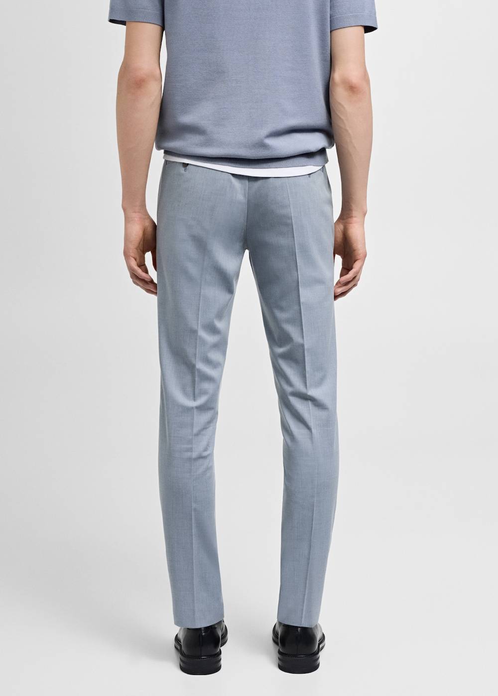 Mango Super Slim Fit-Anzughose aus Stretchstoff Letzte 3 Tage