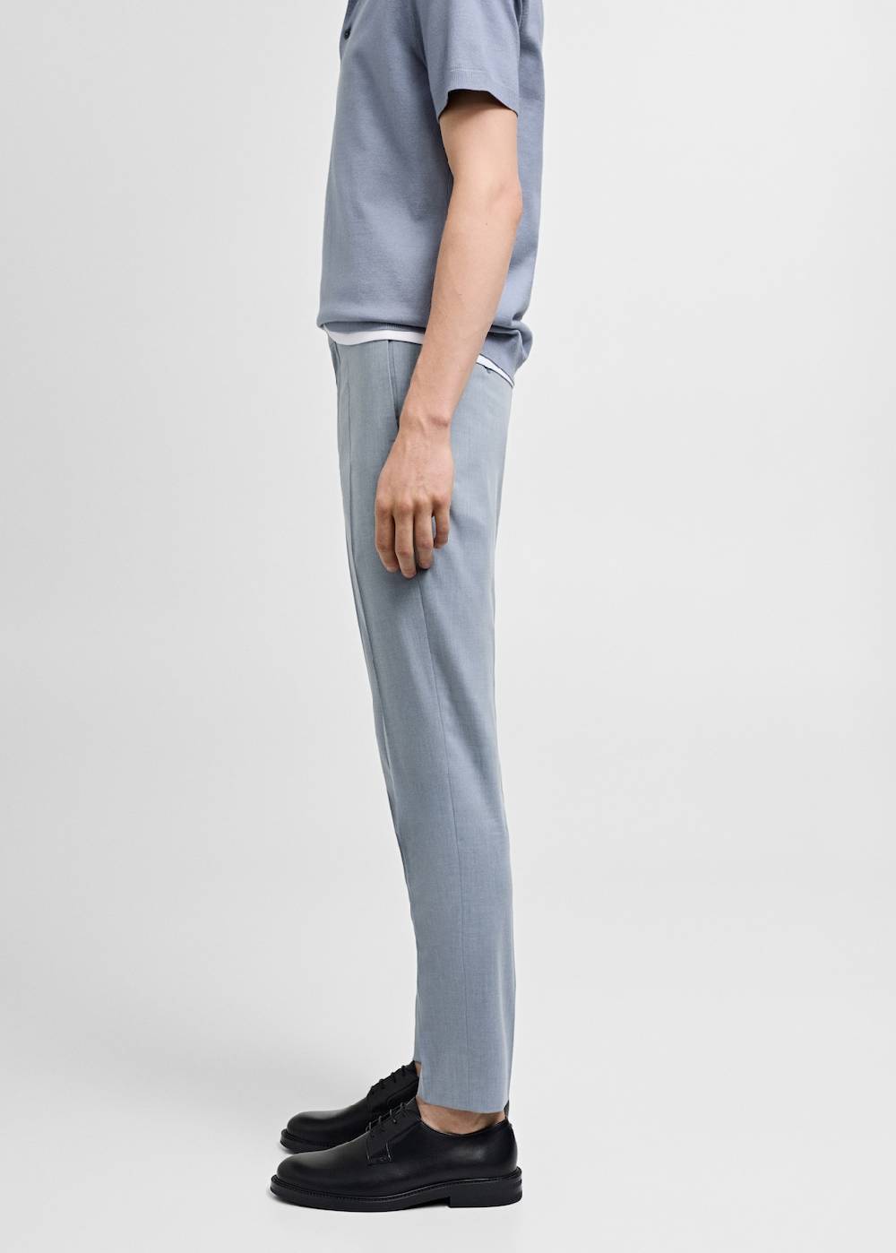 Mango Super Slim Fit-Anzughose aus Stretchstoff Letzte 3 Tage