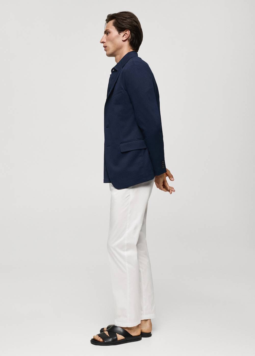 Mango Strukturierter Slim Fit-Baumwollblazer JETZT KAUFEN