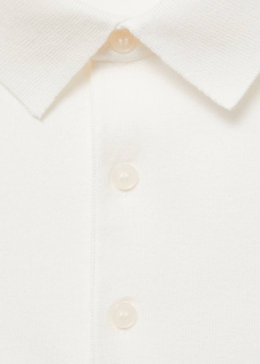 Mango Feinstrick-Poloshirt Bis zu 50% Rabatt