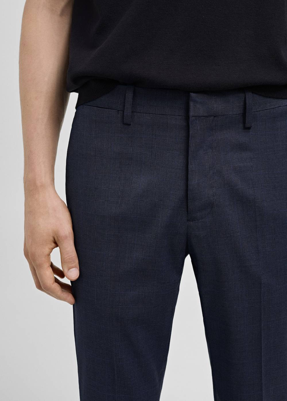Mango Super Slim Fit-Anzughose aus Stretchstoff Bis zu 65% Rabatt