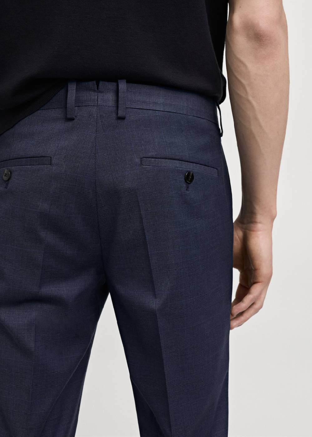 Mango Super Slim Fit-Anzughose aus Stretchstoff Bis zu 65% Rabatt