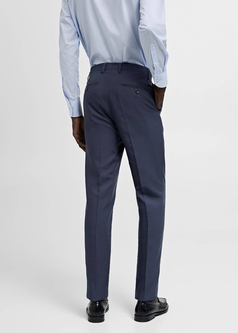 Mango Slim Fit-Anzughose aus Stretchstoff Clearance-Verkauf