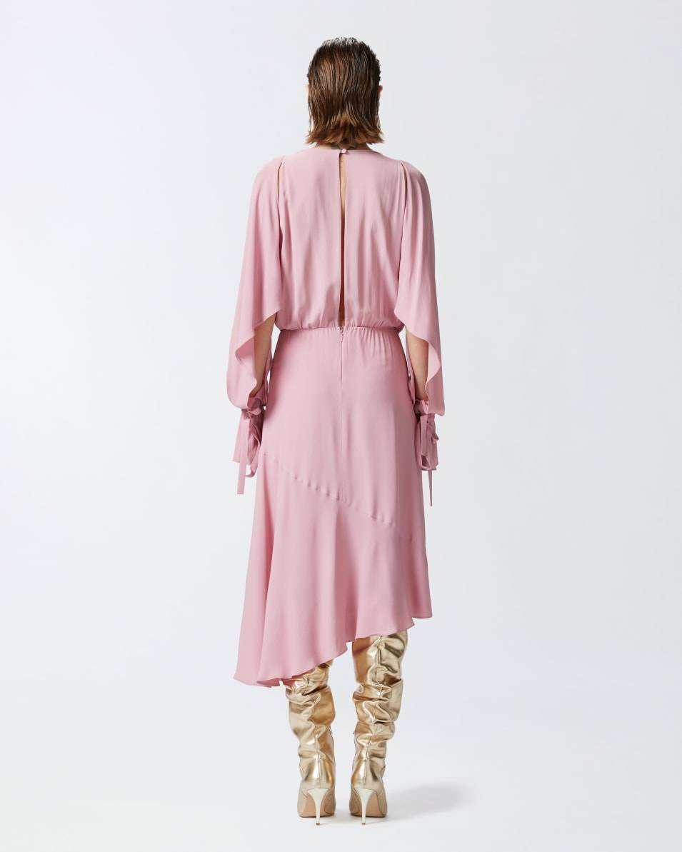 Pinko Asymmetrisches Midikleid aus Crêpe Wochenangebot