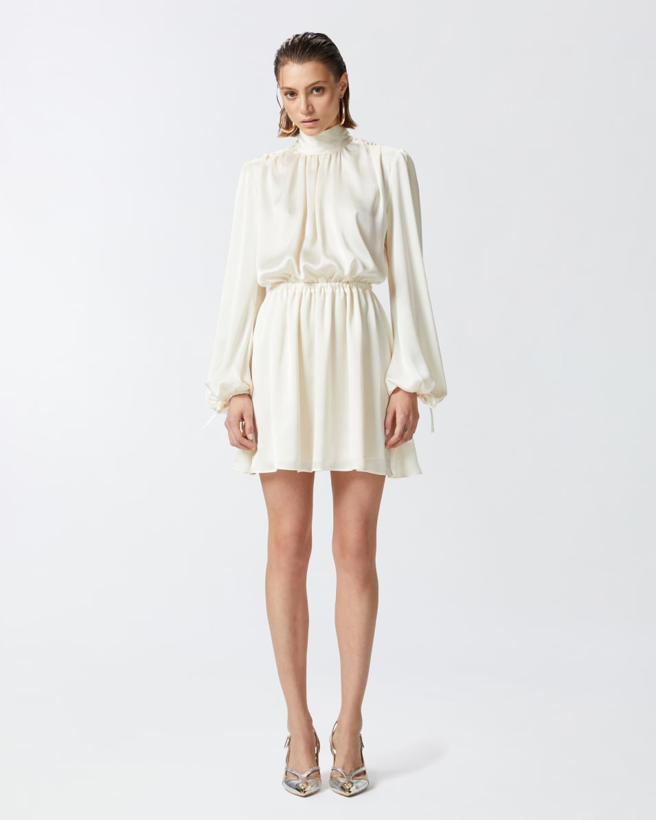 Pinko Rückenfreies Minikleid in strukturierter Optik Zeitbegrenzte Promotion