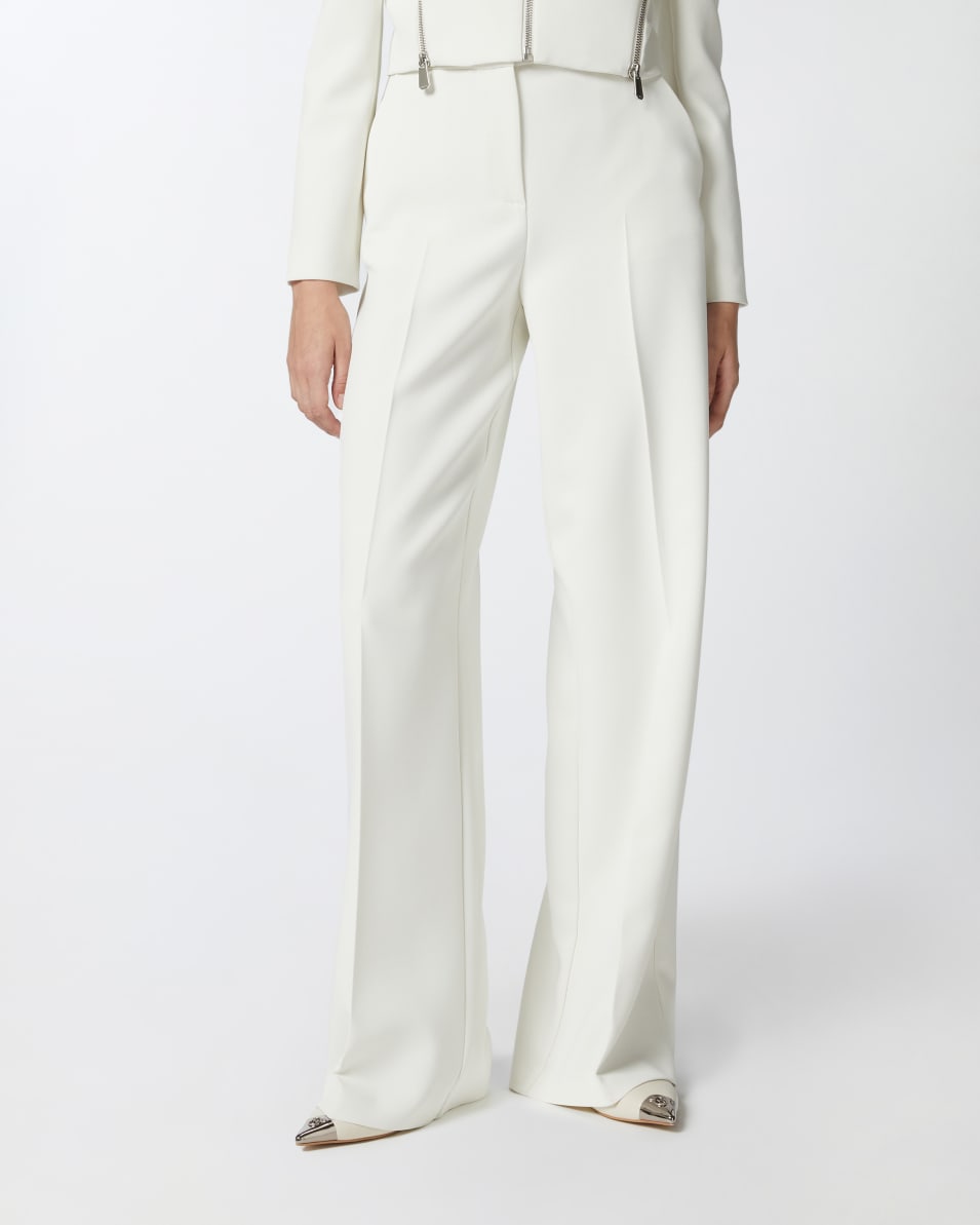 Pinko Elegante Palazzo-Hose aus Crêpe Rabatt