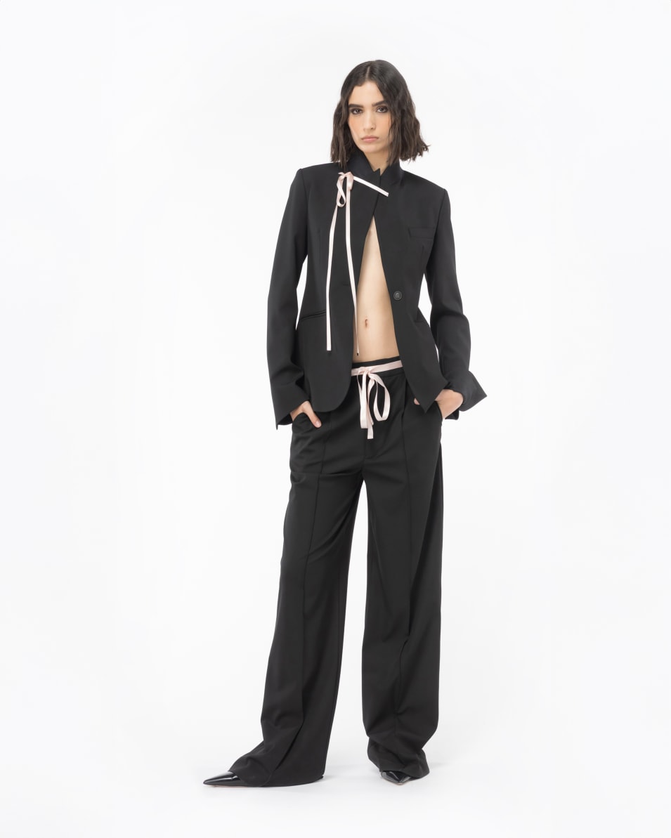 Pinko Blazer mit Band Reimagine PINKO by Patrick McDowell Heißer Verkauf