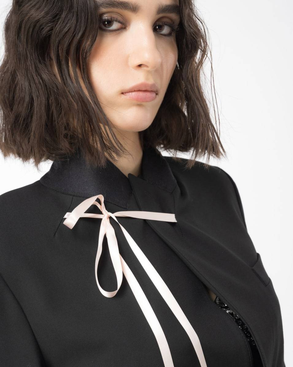 Pinko Blazer mit Band Reimagine PINKO by Patrick McDowell Heißer Verkauf