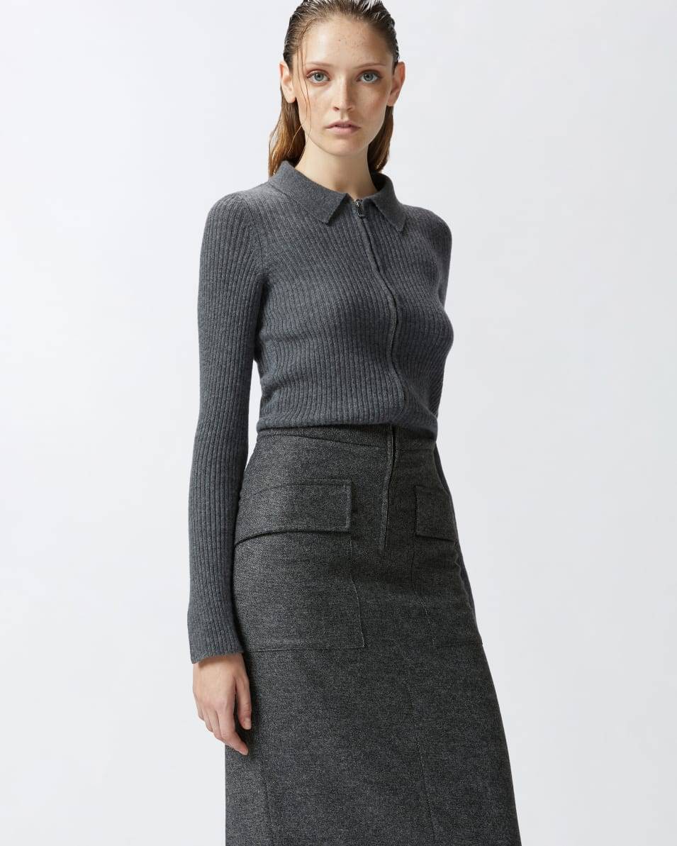Pinko Strickkleid in zweiteiliger Optik Online Shopping