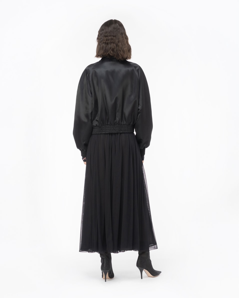 Pinko Bomberjacke aus Satin Reimagine PINKO by Patrick McDowell VIP-Rabatte