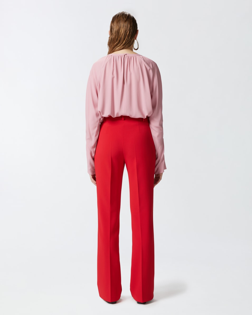 Pinko Fließende Bluse mit V-Ausschnitt Flash Sale