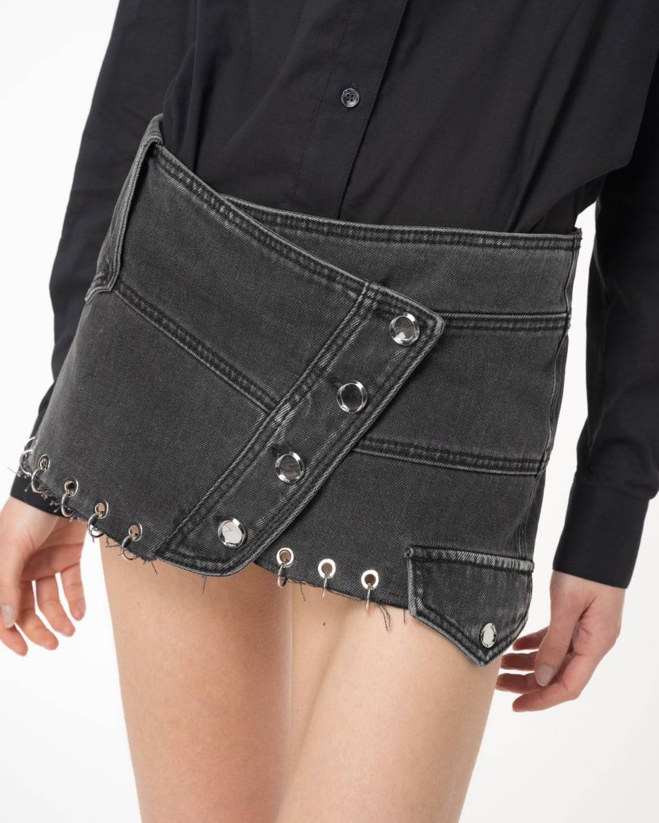 Pinko Musselin-Hemdbluse mit Fransen Verkauf