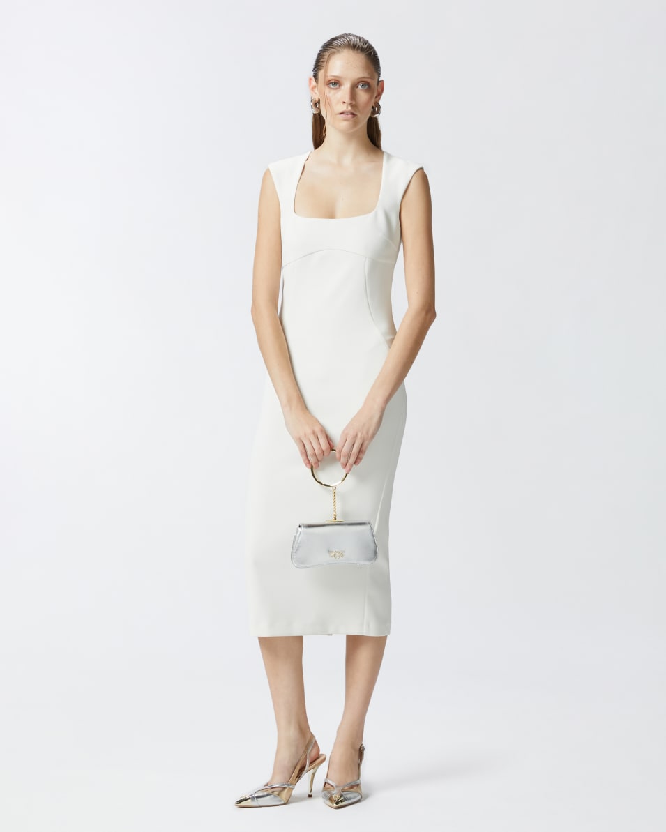 Pinko Midikleid aus Crêpe-Stoff mit Reißverschluss Top Angebot