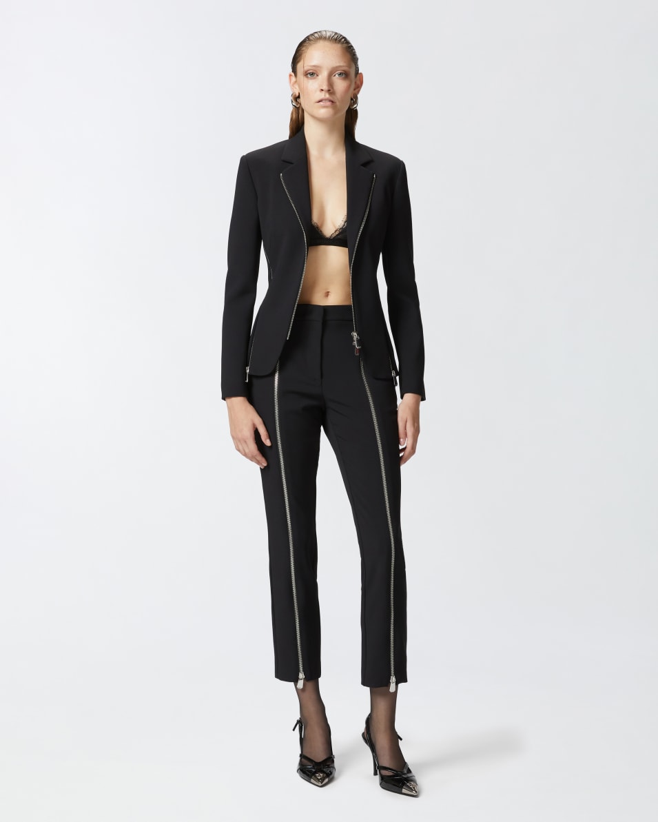 Pinko Hose im Slim Fit mit Metallreißverschluss Große Rabatte