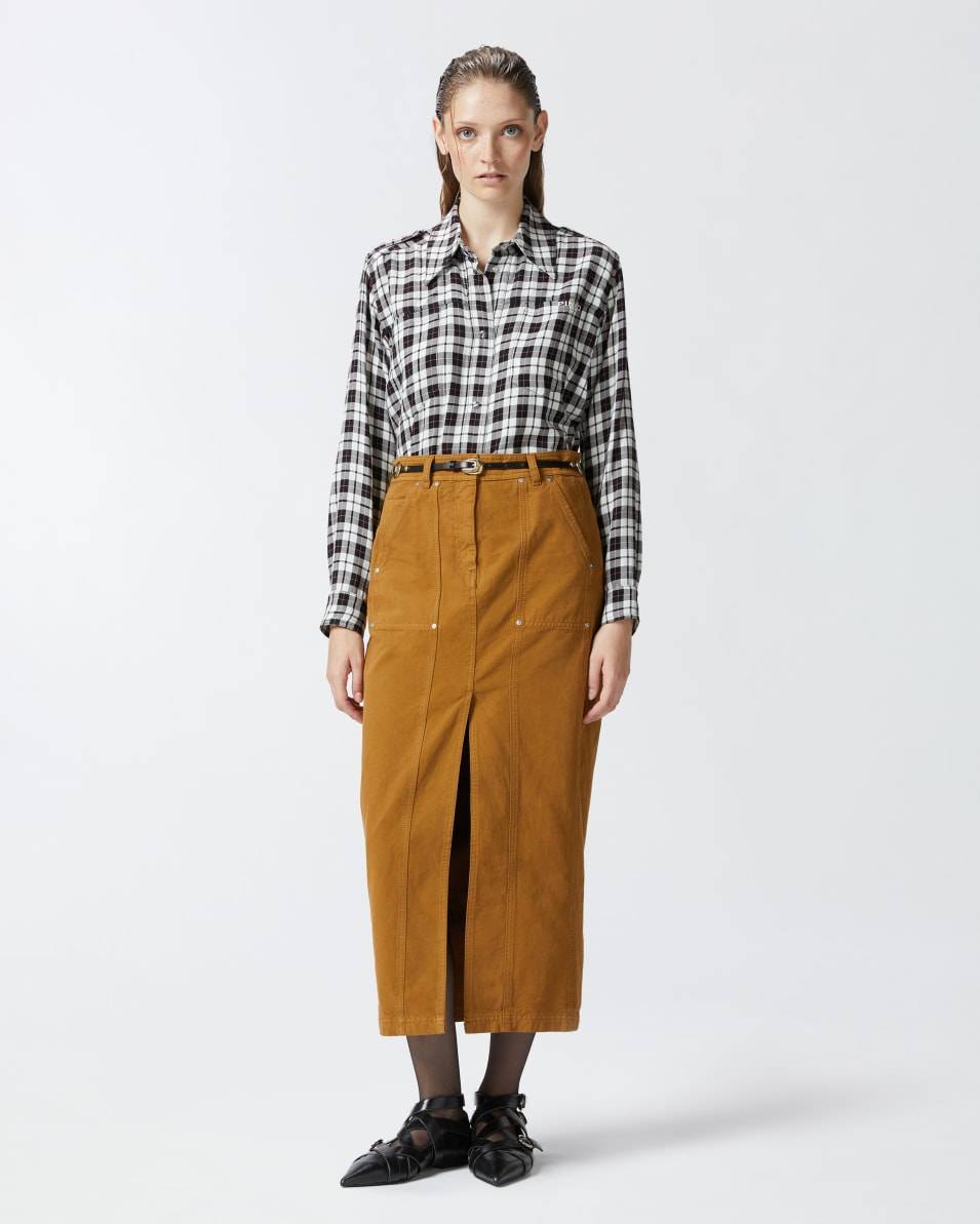 Pinko Klassische Hemdbluse mit Karomuster Bestseller