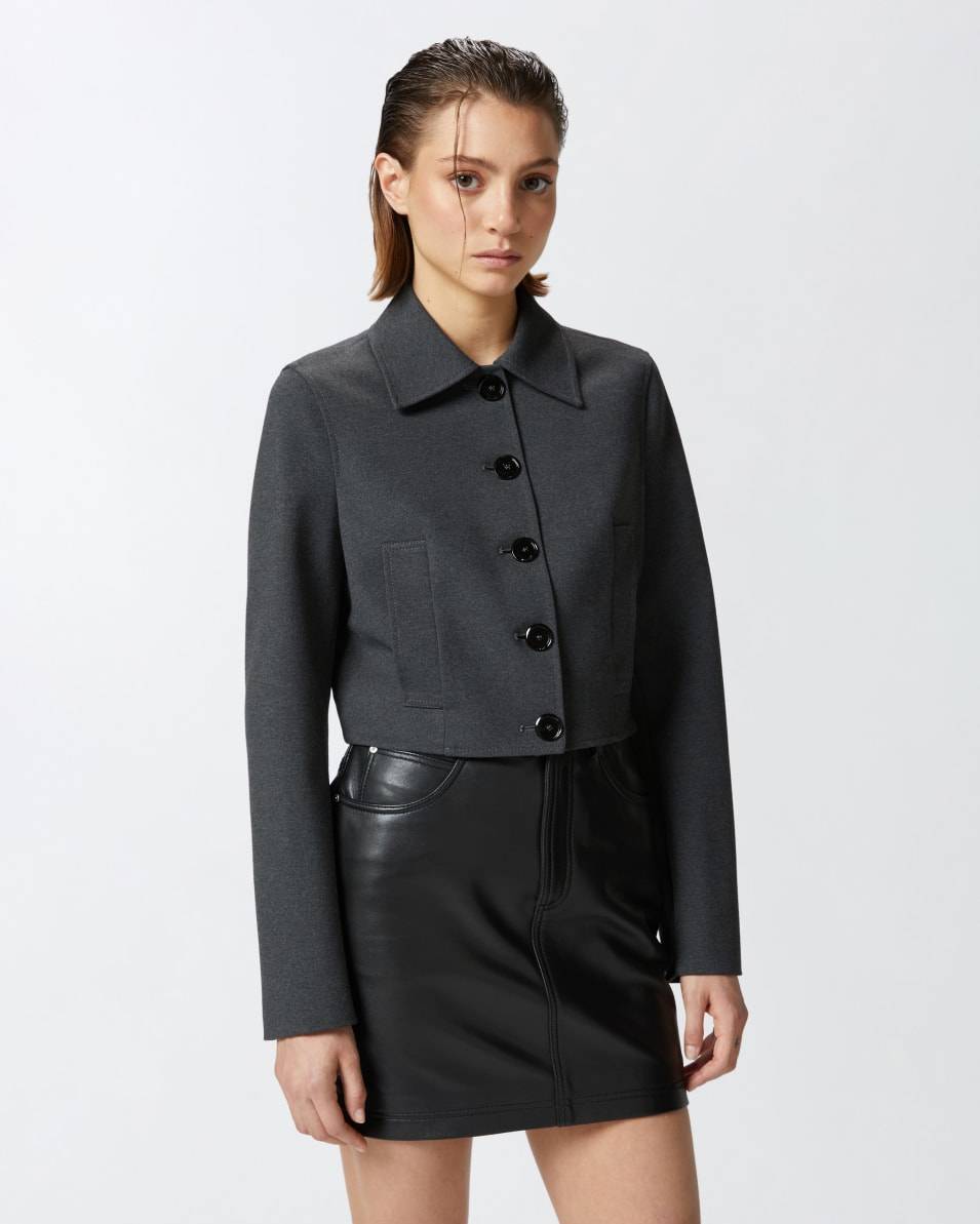 Pinko Einreihige Kurzjacke Punto-di-Roma Wochenangebot